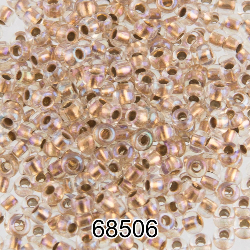 Бисер Preciosa круглый 10/0, 2.3 мм, 500 г, 68506 (Ф576) св.бронзовый
