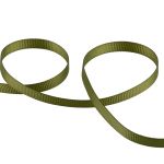 Лента репсовая нарезка _6.0 мм / 10 шт по 5.4 метра, 014 мох, Gamma GR-06