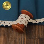 Кружево вязаное (тесьма) 15 мм цв.01 натуральный, уп. 50 м, M09937, Kruzhevo