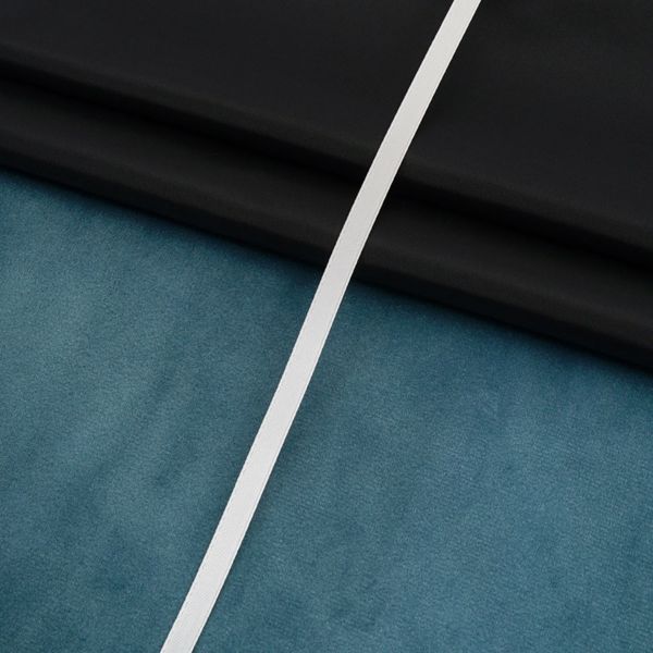 Лента атласная 2-сторонняя 6.0 мм / 22.86±1 метров, C1188 серебристый, 6102-0008, Globus