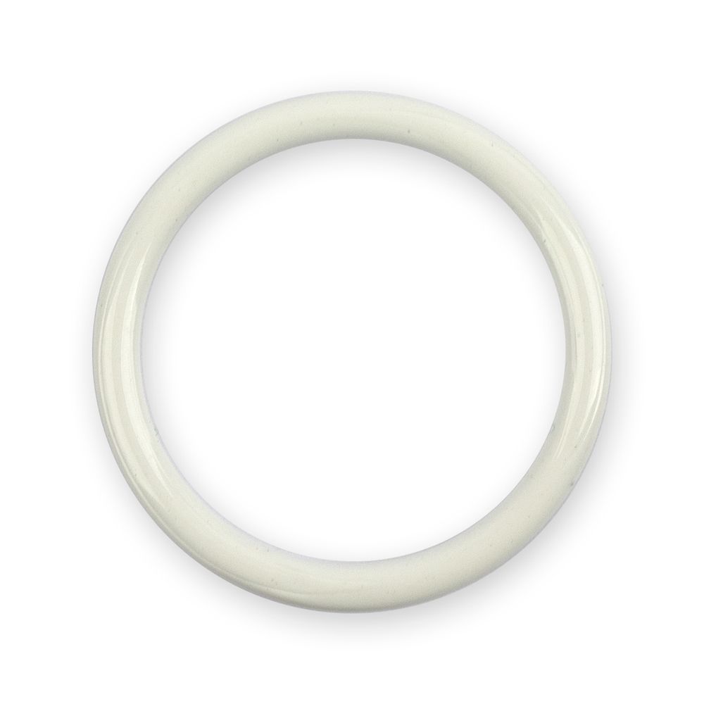 Кольцо для бюстгальтера металл ⌀12 мм, 50 шт, белый, Blitz CPK-12