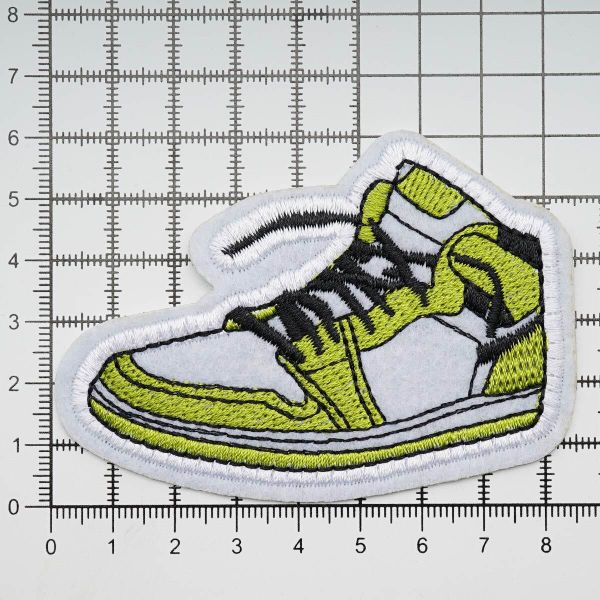 Термоаппликация КРОСЫ 80х60мм (Oliva (оливковый)), 2 шт, LA581