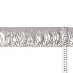 Бахрома отделочная 90.0 мм / 25 метров, 235 серый, Gamma 117