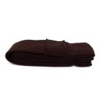 Манжеты трикотажные рукава 6.5 см / 3 метра, тонкие, 2х2, 729 коричневый