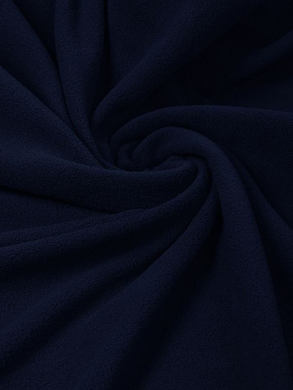 Флис 2-сторонний 190 г/м², 150 см / 2 метра, TBY-0059-058.2, цв.S058 тем.синий