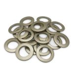 Люверсы шторные ⌀35 мм, с многоуровневым замком цвет № 20 матовая сталь, 10 шт