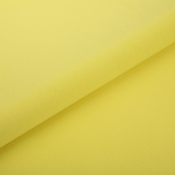 Кулирка 150±5 г/м², 40/1 Comp.Penye FULL LYC, 170 см / 5 метров, 07 св.желтый/lt.yellow, Gamma GCM