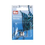 Застежки для купальника (бикини) металл 15.0 мм, серебристый, Prym