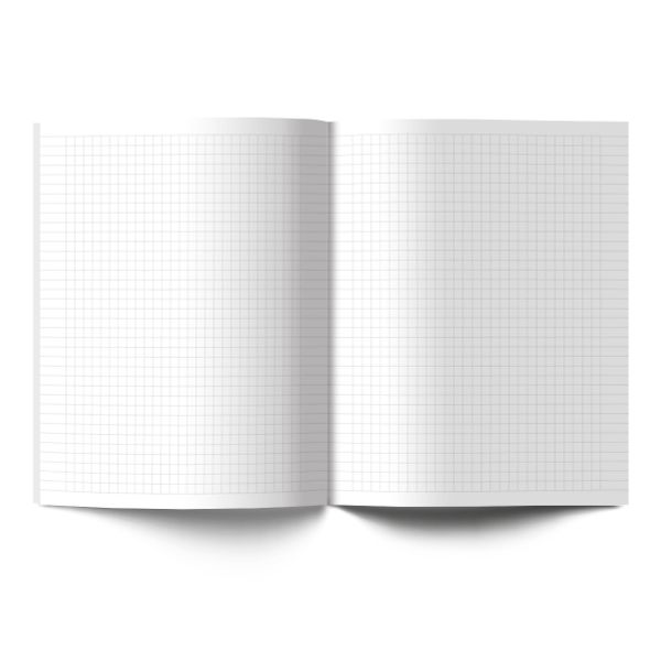 Бизнес-блокнот, матовая ламинация, A5+ 80 л. 18 шт, клетка, Взгляд 000417, Светоч 80ББТ5_2_5_1