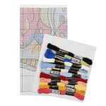 Набор для вышивания нитками Hobby&Pro, Просыпайся, 19х20 см