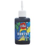 Контур акриловый для стекла и керамики (7341 черный)