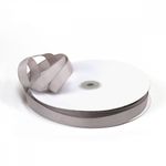 Лента репсовая (в рубчик) 15мм цв. 012 серый уп.91,4м, Ideal