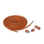 Шнурки эластичные с застежкой 6 мм, №8 Коричневый, Gamma GBG-06