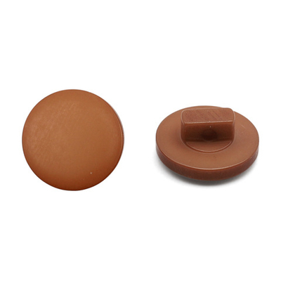 Пуговицы на ножке 18L (11мм), пластик (Brown (коричневый)), NE68, 72 шт