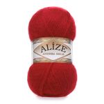 Пряжа Alize (Ализе) Angora Gold / уп.5 мот. по 100 г, 550м, 106 красный A