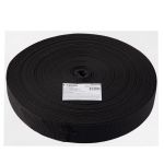 Стропа (ременная лента) 40 мм / 50 метров, толщ. 1.14 мм, [20 г/пог.м], 100% п/п, 00 черный, Gamma G-40 BL