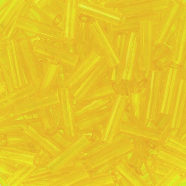 Бисер стеклярус Zlatka 100 г (10х10 г), №0010 желтый GG