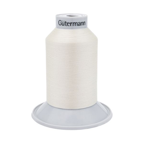 Нитки некрученые бондированные Gutermann Skala 240, 5000м, 720763, 001 молочный, 1 катушка