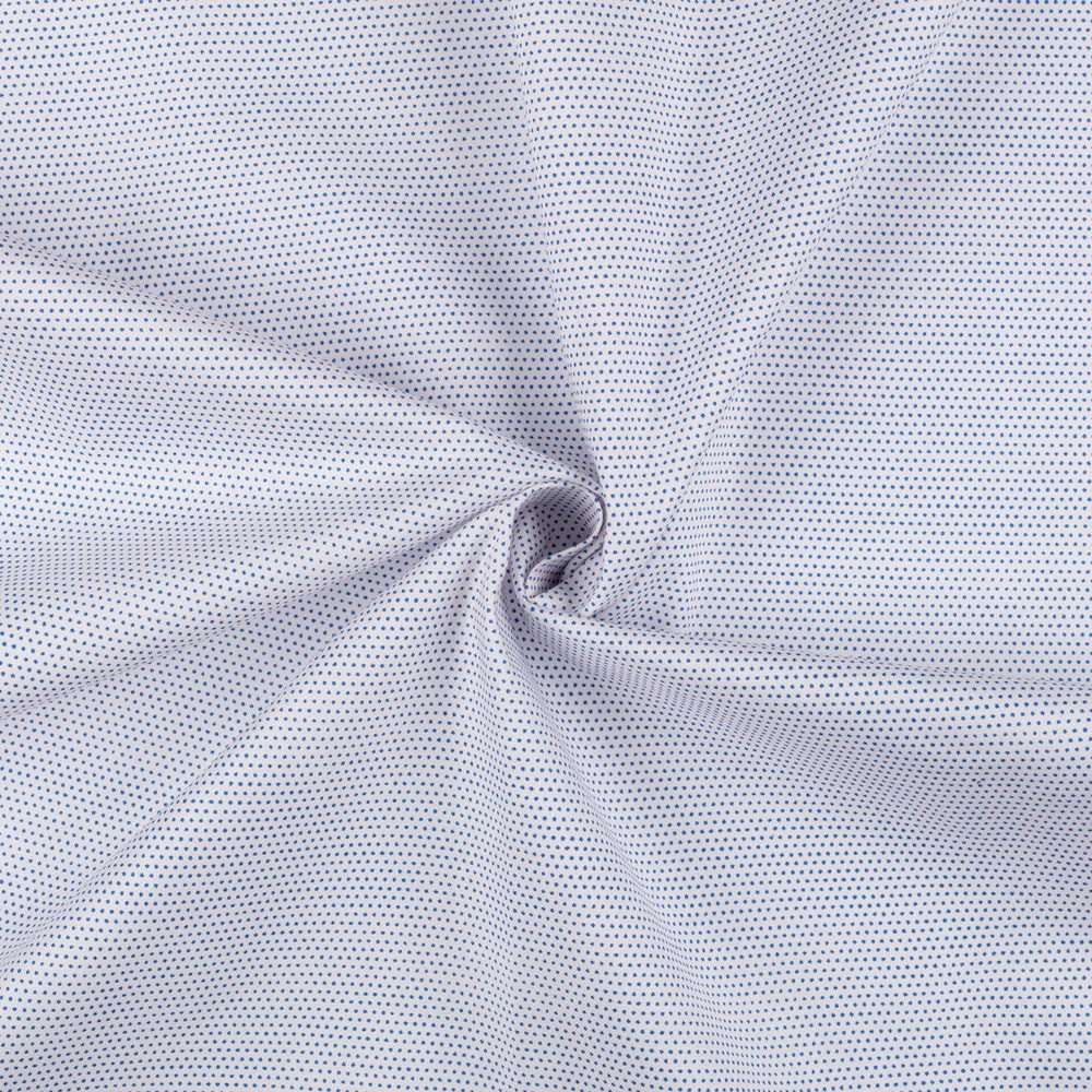 Ткань для пэчворка Peppy Бабушкин сундучок 100х112 см, 140±5 г/м², БС-36 мл.горох бл.бл.розовый/синий