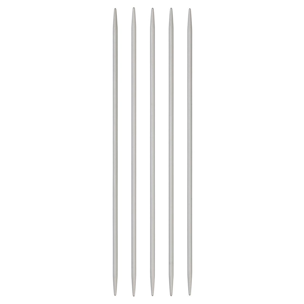 Спицы чулочные ⌀2.5 мм, 15 см, 5 шт, с острием на обоих концах, Prym 191362