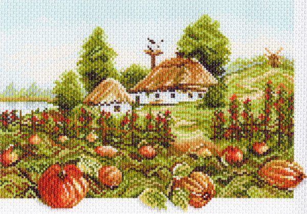 Набор для вышивания бисером Матренин Посад, Солнечный урожай 28х37 см