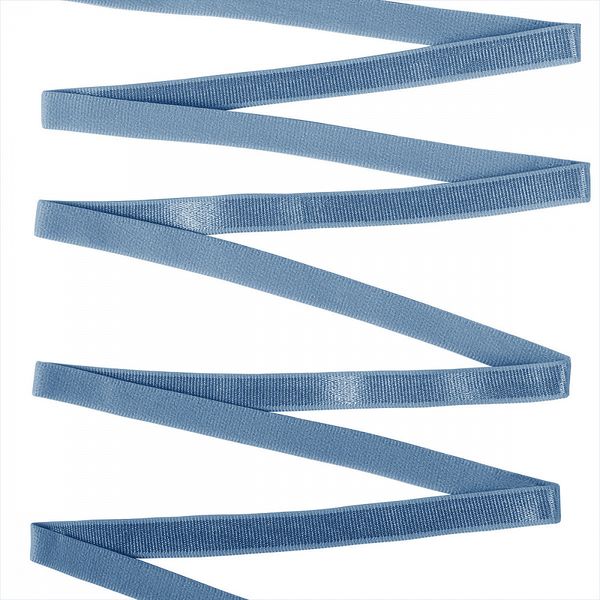 Резинка бельевая (бретелечная) 10.0 мм / 1000 метров, RBB05 серо-голубой S280