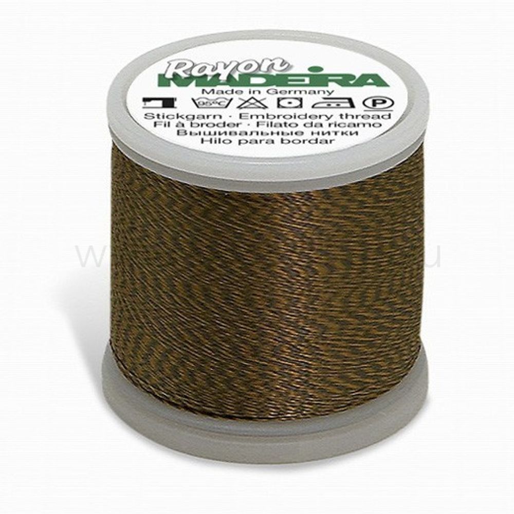 Нитки вышивальные Madeira Rayon №40, 200 м, цв. 2210, 9840, 5 катушек