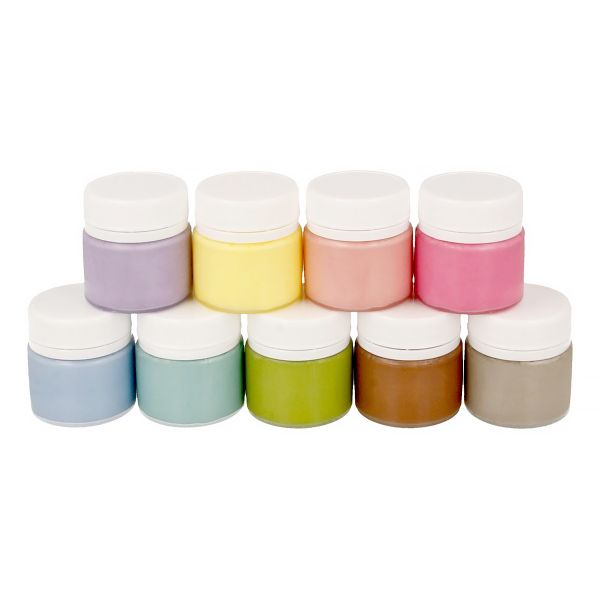 Краска акриловая матовая набор 9 цв, 20 мл, Vista-Artista IMAS-09