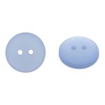 Пуговицы на 2 прокола 22L (14мм), пластик (col.40 светло-голубой), CR-K18M, 144 шт