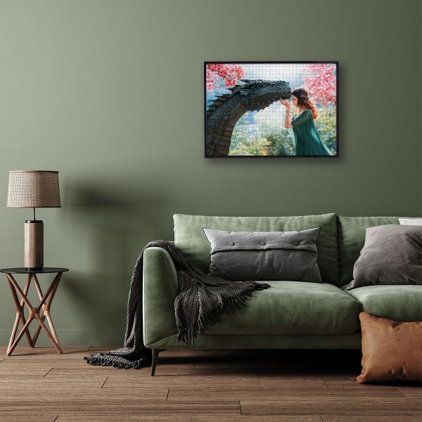 Пазл 1000 элементов, Королева драконов, PZL-1000/51, Фрея