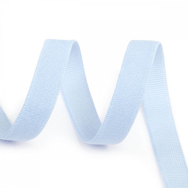 Резинка бельевая (отделочная) становая 10.0 мм / 50 метров, ЕТ2 голубой F183