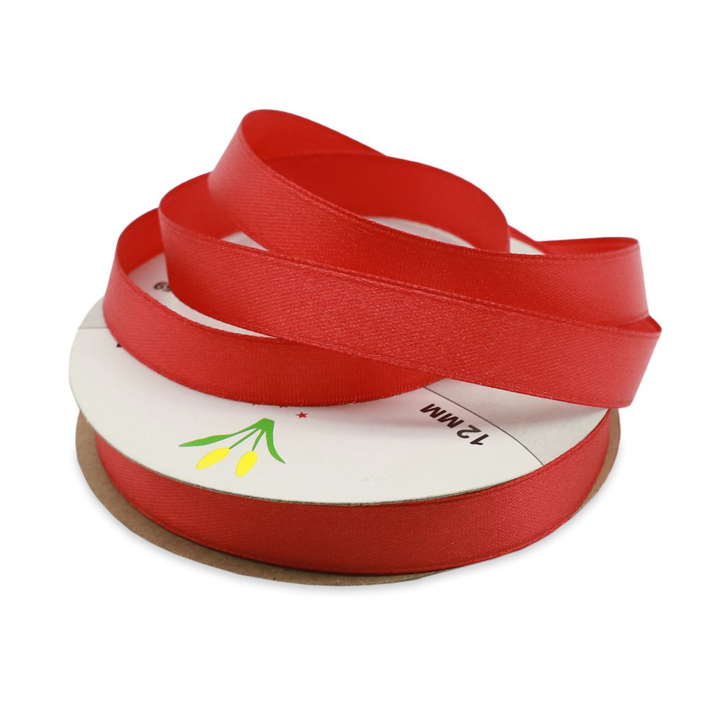 Лента атласная 1-сторонняя 12.0 мм / 27.4±2 метров, (6059), 06, Globus