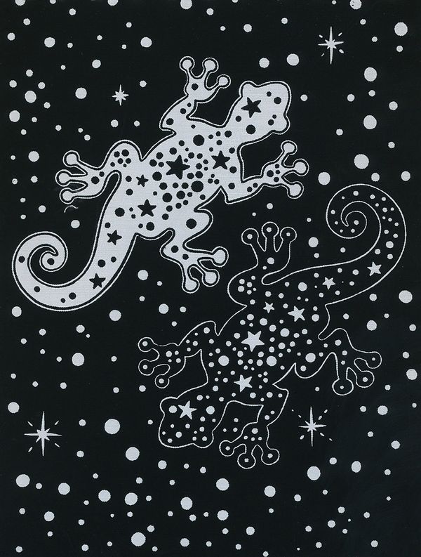 Набор для творчества Гравюра-блокнот Космические животные, 10х14 см, Hobbius GHPS-04