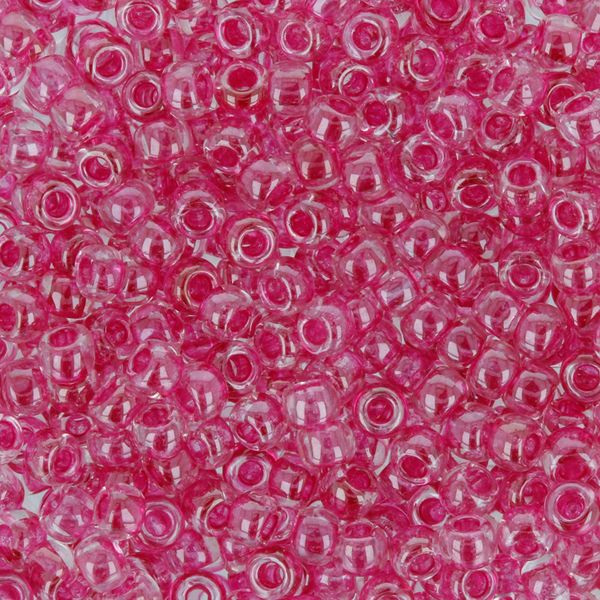 Бисер Toho 11/0 круглый (2.2 мм), 25 г (5х5 г), 0350 малиновый