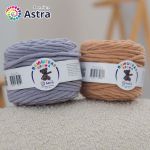 Пряжа Astra Premium (Астра Премиум) Плюшевая / уп.2 мот. по 100 г, 80 м, 820 бежевый