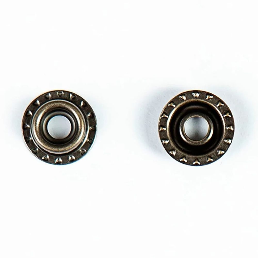 Часть кнопки Дельта (O-образная) ⌀14 мм (C-часть), кольцо 1/15, латунь, 100 шт, S090536