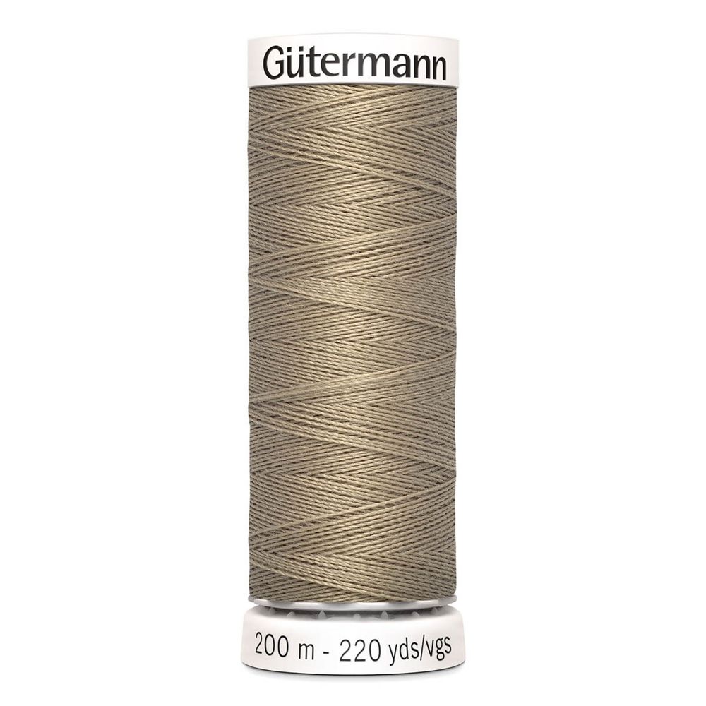 Нитки универсальные Gutermann Sew-all, 200м, 263 бежево-оливковый