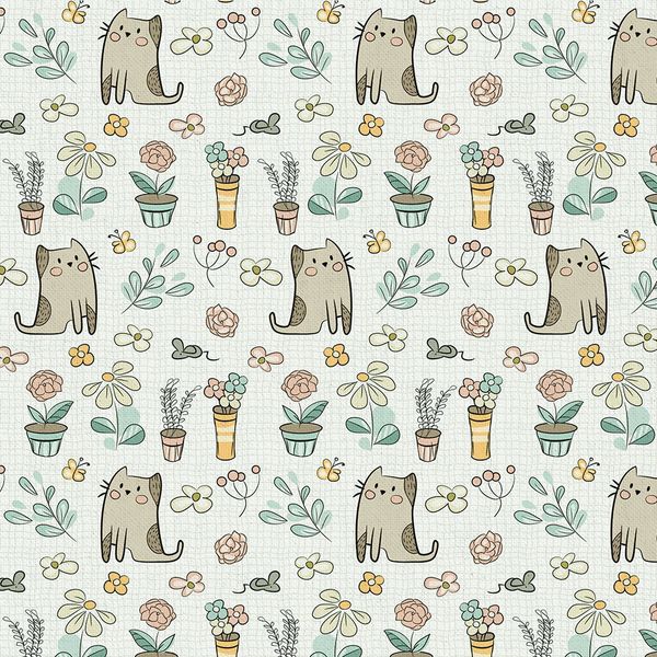 Ткань для пэчворка Peppy Мартовская песня, отрез 50х55 см, 146 г/м², МП-06 серый, Peppy