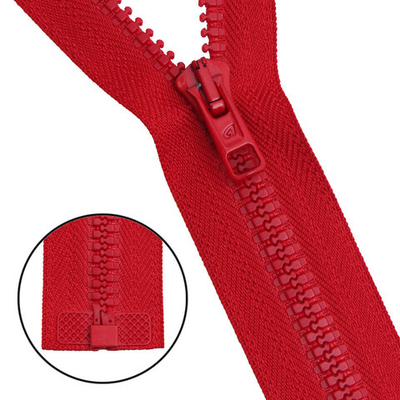 Молния трактор Arta Т6 (6 мм) 1 зам., разъем., 75 см, ОПТ. УП. 25 ШТ., 008 красный