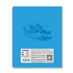 Тетрадь со справ.материал. Яркость по расписанию с запечат. пластик.обл. 320мкм, A5 48 л. на скобе 65 г/м², белизна 100% 10 шт, клетка, 01862 Яркость по расписанию География, Светоч Т288