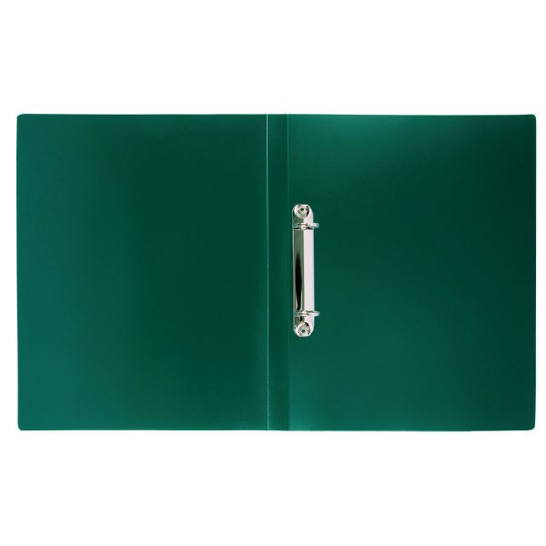 Папка на 2 О-кольцах A4 700 мкм 25 мм, волокно, 4 шт, d-20 мм, зеленый new EC211330003, Expert Complete