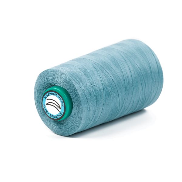 Нитки универсальные Nitka 40/2, 4570 м (5000 ярд) / 1 кат., 254 ярко-голубой