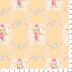 Ткань для пэчворка Peppy Весенний этюд, рулон 112 см / 5 метров, ВЭ-07 желтый, Peppy