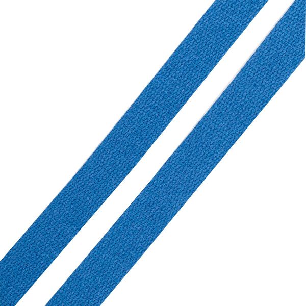 Стропа (ременная лента) 26 мм / 100 метров, [17.55 г/пог.м], матовая, имитация хлопка, 43 синий, 3Al357