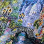 Набор для вышивания нитками Чудесная игла, Ночное рандеву, 40х32 см