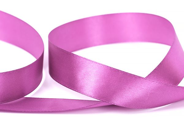 Лента атласная 1-сторонняя 25.0 мм / 33±2 метра, 029 грязно-малиновый, Gamma