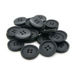 Пуговицы 4 прокола 34L (21мм), (Black (черный)), 24 шт, 613989-2