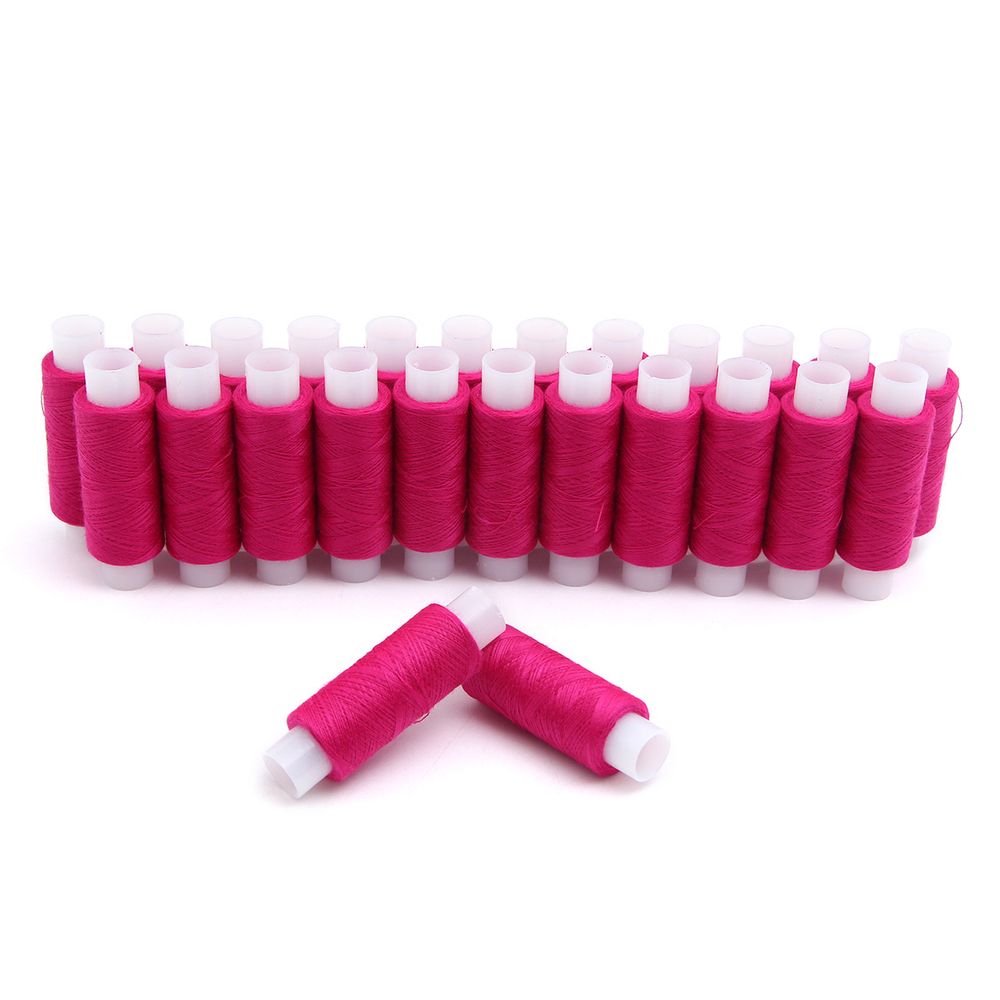 Нитки особо тонкие 50/2, 25 кат. по 200 метров, 575 ярк.цикламен