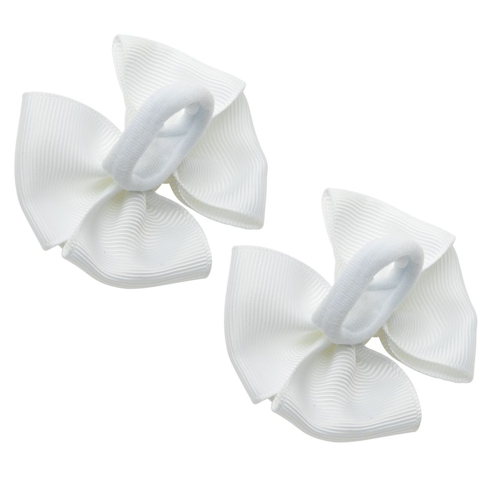 Набор резинок для волос 10 шт (5х2 шт), №01 белый, Cherry Mary DR07081