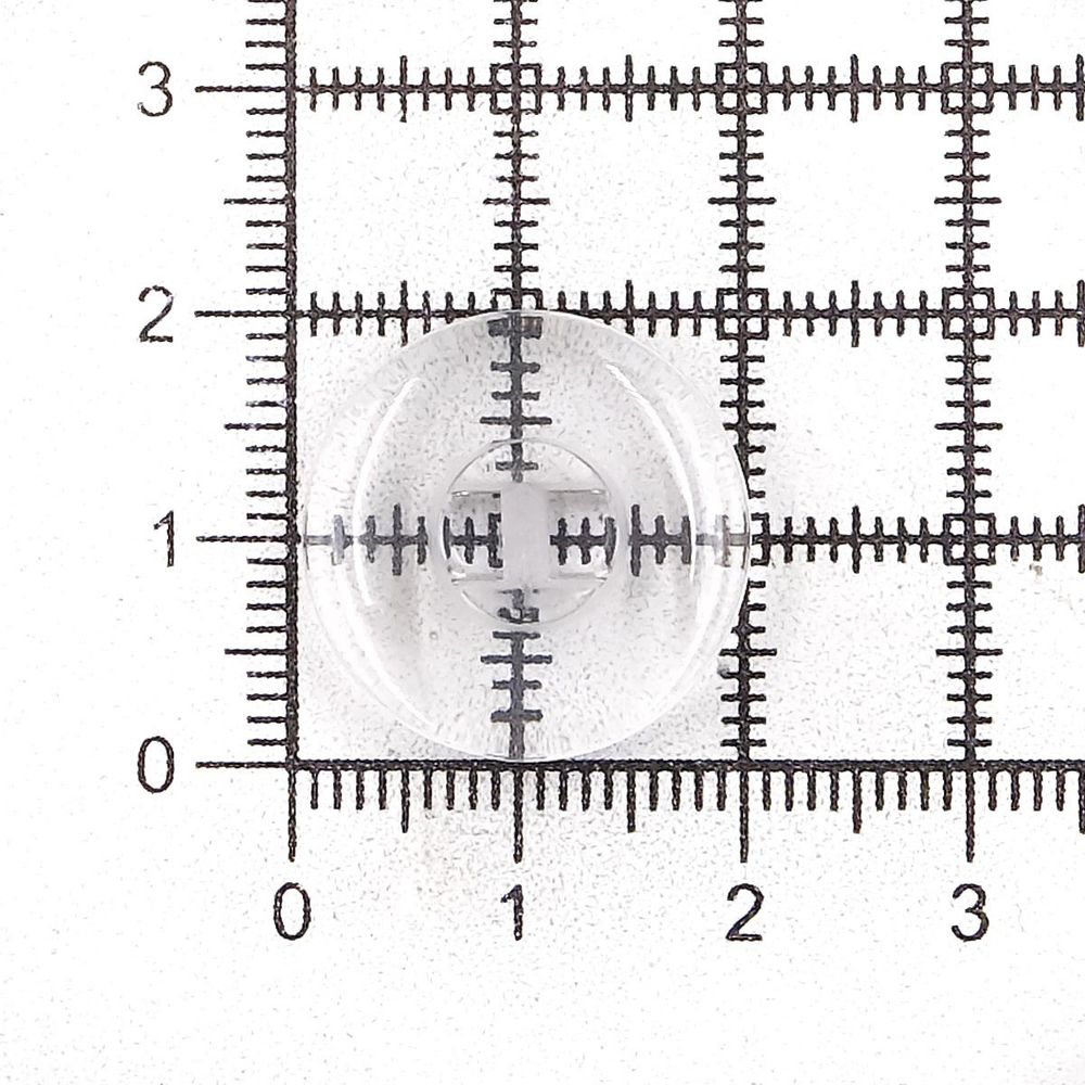 Пуговицы 2 прокола 32L (20мм) (Clear (прозрачный)), 36 шт